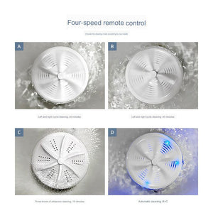 Small Appliance Wholesale Portable Turbo Washing Machine Remote Control Mini - Zambeel