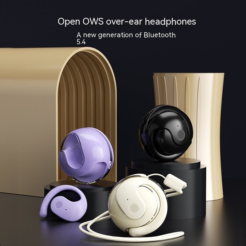 Small Coconut Ball Bluetooth Headset Non - in - ear Sports Headset - Zambeel
