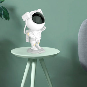 Small Night Light Starry Laser Atmosphere Projection Lamp Astronaut Ornaments - Zambeel