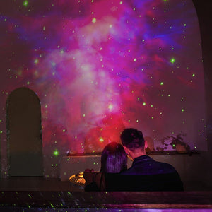 Small Night Light Starry Laser Atmosphere Projection Lamp Astronaut Ornaments - Zambeel