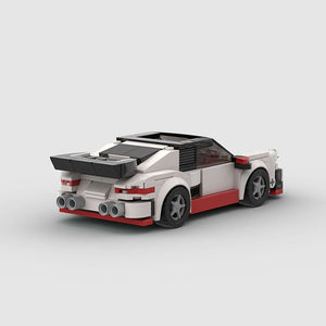 Small Particle Sports Car Moc Puzzle Assembled Children's Building Blocks Toy - Zambeel