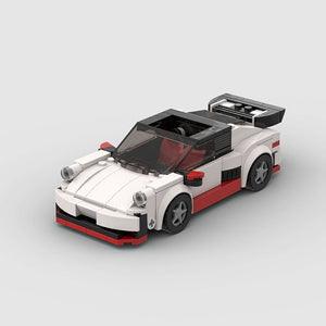 Small Particle Sports Car Moc Puzzle Assembled Children's Building Blocks Toy - Zambeel