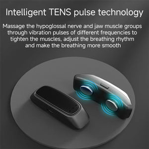Smart Anti Snoring Device EMS Pulse Snoring Stop Effective Solution Snore Sleep Aid Portable Noise Reduction Muscle Stimulator - Zambeel