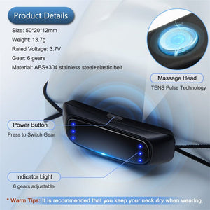 Smart Anti Snoring Device EMS Pulse Snoring Stop Effective Solution Snore Sleep Aid Portable Noise Reduction Muscle Stimulator - Zambeel