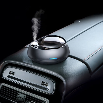 Smart Atomizing Round Aromatherapy Perfume Ornament In Car - Zambeel