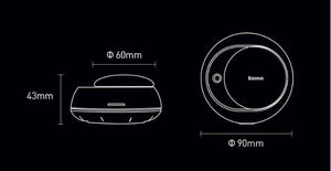 Smart Atomizing Round Aromatherapy Perfume Ornament In Car - Zambeel