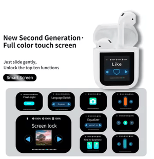 Smart LED Display Earbuds - Zambeel