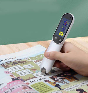 Smart Scanning Pen Three - generation WiFi Version English Textbook Synchronization Primary and Secondary School Translation Scanning Dictionary Pen Source - Zambeel