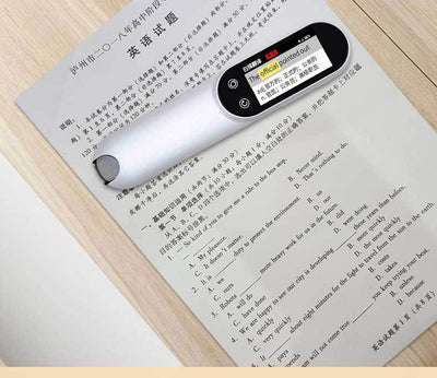Smart Scanning Pen Three - generation WiFi Version English Textbook Synchronization Primary and Secondary School Translation Scanning Dictionary Pen Source - Zambeel