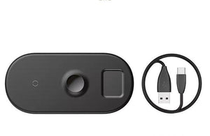 Smart Three - in - one Wireless Charger Mobile Desktop Charger - Zambeel