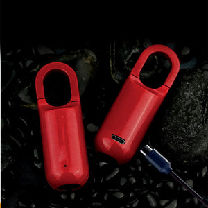 Smart USB Rechargeable Fingerprint Code Lock Easy To Carry Backpack Fingerprint Lock For Gym School Locker House Door Travel Luggage Backpack - Zambeel