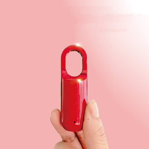 Smart USB Rechargeable Fingerprint Code Lock Easy To Carry Backpack Fingerprint Lock For Gym School Locker House Door Travel Luggage Backpack - Zambeel