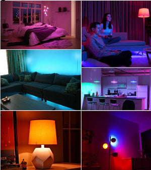 Smart WifI Led Lamp E14 RGB CW WW Led Bulb Dimmable 85 - 265V Voice Control Light Bulbs Alexa Google Home For Home Decorative - Zambeel