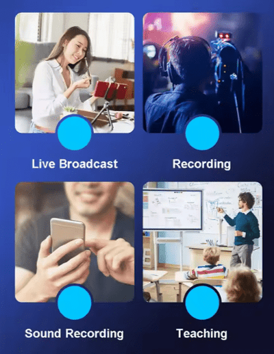 Smart Wireless Lavalier Microphone - Zambeel