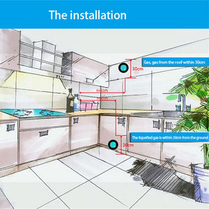 Smart Wireless WIFI Gas Detector - Zambeel