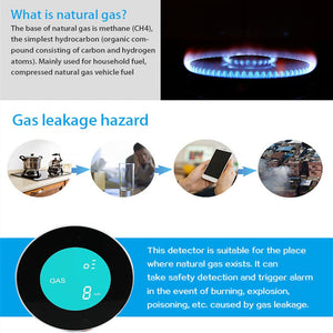 Smart Wireless WIFI Gas Detector - Zambeel