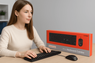 SmartLink - Wired Keyboard Combo - Zambeel