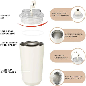 SMEG - Stainless Steel Vacuum Insulated Tumbler Mug - Zambeel