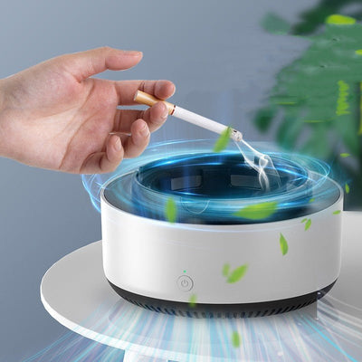 Smoke Removal Air Purification Ashtray Anion Purification Practical Automatic Purifier Ashtray Portable Gadgets For Car Ashtray - Zambeel