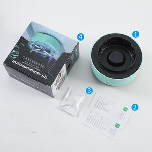 Smoke Removal Air Purification Ashtray Anion Purification Practical Automatic Purifier Ashtray Portable Gadgets For Car Ashtray - Zambeel