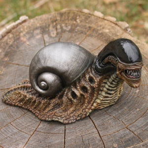 Snail Home Decoration Garden Design Evil Snail Resin Crafts Snail Decoration - Zambeel
