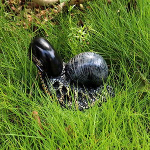 Snail Home Decoration Garden Design Evil Snail Resin Crafts Snail Decoration - Zambeel