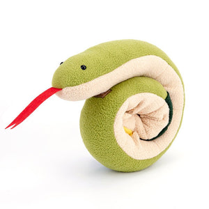 Snake Snuffle Toy For Dogs Pet Slow Feeder, Feeder Puzzle, Nosework Toys, Dog Enrichment Puzzle - Zambeel