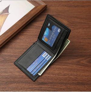 Snakeskin Pattern Men's Short Wallet - Zambeel