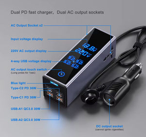 Socket Car Power Inverter © - Zambeel