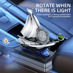 Solar Boat Air Freshener - Zambeel