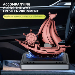 Solar Boat Air Freshener - Zambeel