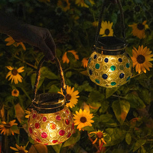 Solar Decorative Wave Point Outdoor Waterproof Small Night Light - Zambeel
