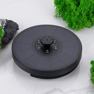 Solar Fountain Pump Fountain Light Round Floating Fountain Pump Color LED Light - Zambeel