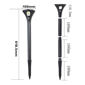Solar Induction Ground Plug Light - Zambeel