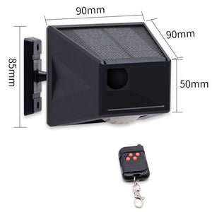 Solar Infrared Body Sensing Remote Control Alarm Lamp - Zambeel