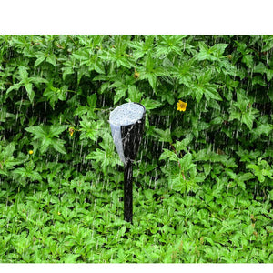 Solar Led Warm White Two - Color Acousto - Optic Lawn Lamp - Zambeel