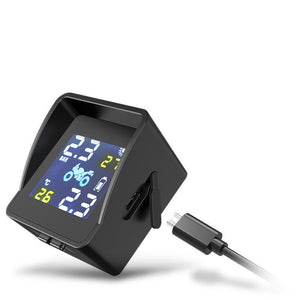 Solar Motorcycle Tire Pressure Monitor - Zambeel