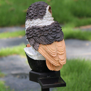 Solar Power LED Owl Parrot Lawn Light Outdoor Waterproof Garden Landscape Lamp - Zambeel