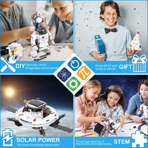 Solar Robot Toys Educational Scientific Fantasy Toy for Children - Zambeel