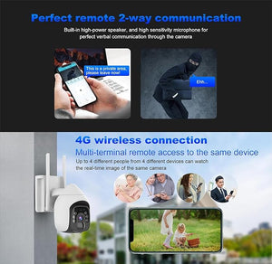 Solar Security Camera - Zambeel