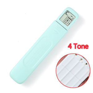 SOLO Pocket Guitar Portable Guitar Guitar Chord Trainer Small Guitar Simulation 6 Guitar Chord Table - Zambeel