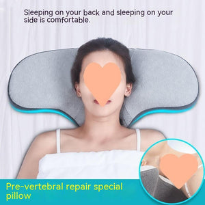 Space Memory Cotton Filling Low Thin Pillow - Zambeel