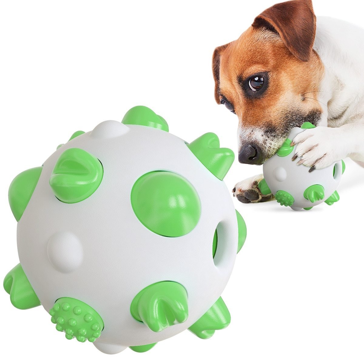Spherical Dog Toy Molar Rod - Zambeel