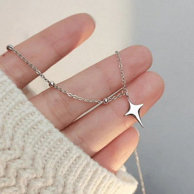 Splicing Asymmetry Niche Design Simple Necklace - Zambeel