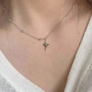 Splicing Asymmetry Niche Design Simple Necklace - Zambeel
