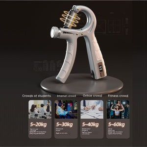 Spring Grip Men's Professional Exercise Arm Strength Home Fitness Equipment - Zambeel