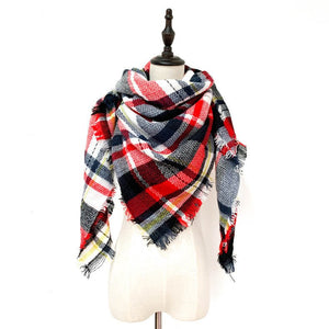 Square Blanket Talma Scarf Women's Neck Warmer Plus - sized Size Talma - Zambeel