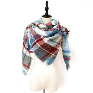 Square Blanket Talma Scarf Women's Neck Warmer Plus - sized Size Talma - Zambeel