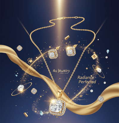 Square Cubic Zirconia Set - Zambeel