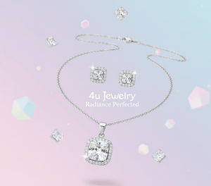 Square Cubic Zirconia Set - Zambeel